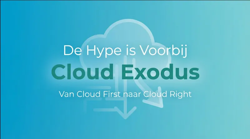 De hype is voorbij: cloud exodus